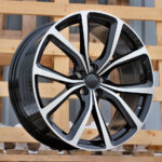 Diski R20 5×108 J8.5 ET45 JAGUAR YF5708 Black Polished (Hybrid Forged)
