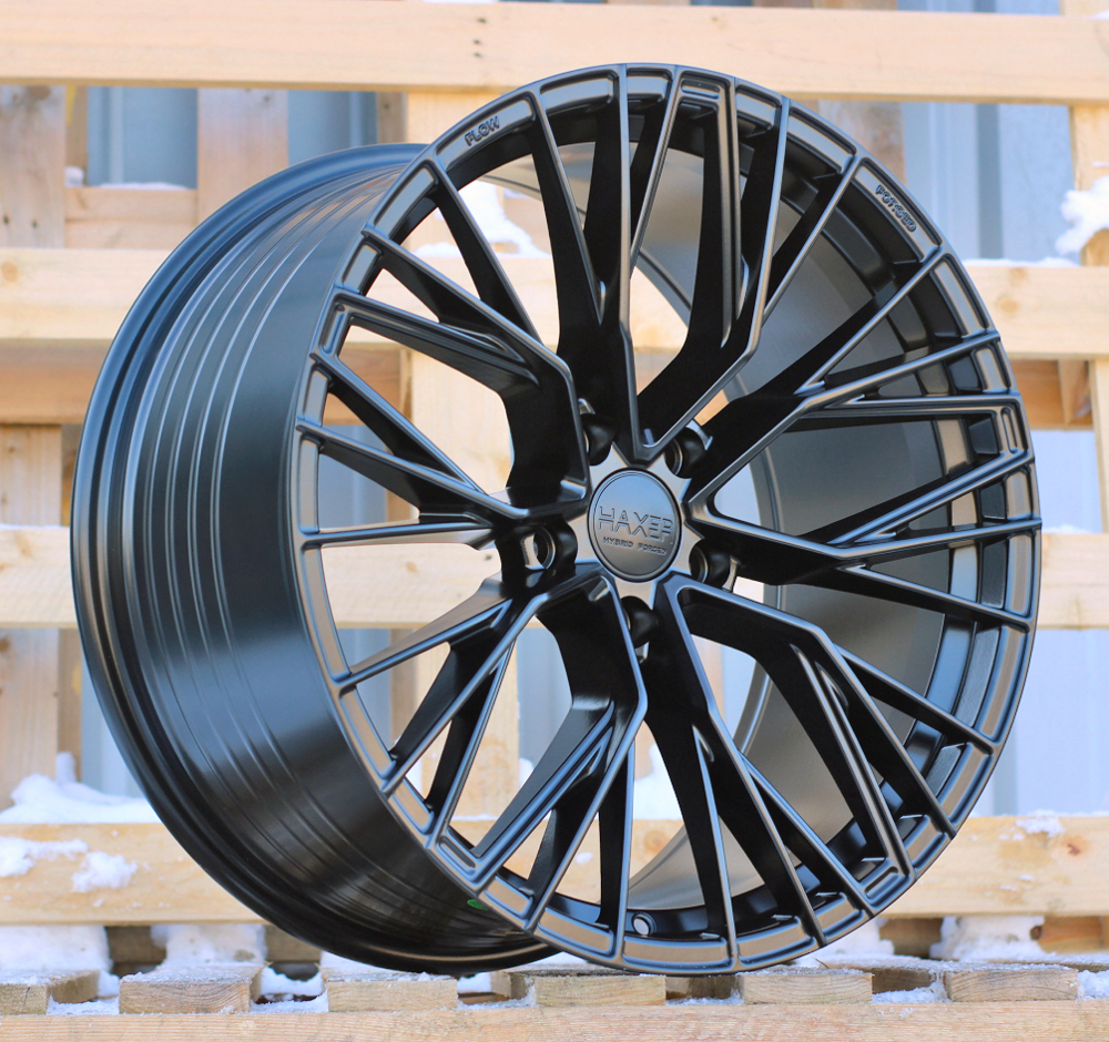 Diski R20 5x120 J10 ET40 HAXER HX024F Black Half Matt (Rear+Front) (Hybrid Forged)