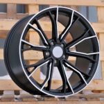Diski R19 5×112 J9.5 ET38 RACINGLINE A5385 BMW Black Half Matt (Rear+Front)