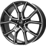 Diski R18 5×108 J8 ET48 CMS C33 Diamond Black Gloss