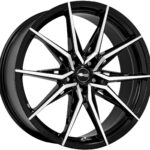 Diski R20 5×112 J9.5 ET25 Brock B42 Schwarz Glanz Voll-Poliert (SGVP)