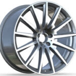 Diski R22 5×112 J11.5 ET47 RACINGLINE H3524F MERCEDES Grey Polished (Rear+Front) (Hybrid Forged)