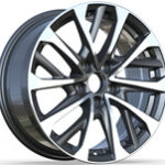 Diski R17 5×114.3 J7.5 ET40 RACINGLINE H3320F LEXUS Black Polished (Hybrid Forged)