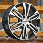 Diski R17 6×120 J6.5 ET50 RACINGLINE IN3606F FORD Black Polished (Hybrid Forged)