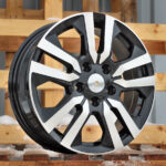 Diski R17 5×114.3 J6 ET50 RACINGLINE IN3516F RENAULT Black Polished (Hybrid Forged)