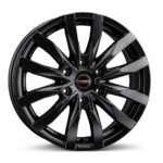 Diski R16 6×130 J6.5 ET62 Borbet CW6 Black matt