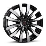Diski R16 6×130 J6.5 ET62 Borbet CW6 black polished matt
