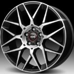 Diski R18 5×112 J8 ET45 Momo REVENGE EVO 2.0 Matt Black Polished