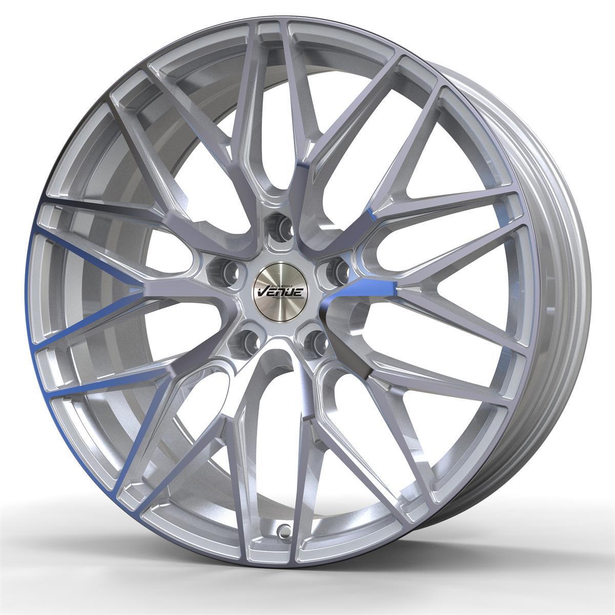 Diski R18 5x108 J8.5 ET40 Venue Foxy Silver Polished