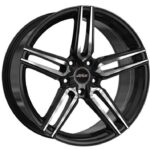 Diski R18 5×112 J9 ET42 Venue Meta Black Polished