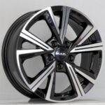 Diski R17 5×100 J7 ET39 MAK Qvarz Black Mirror