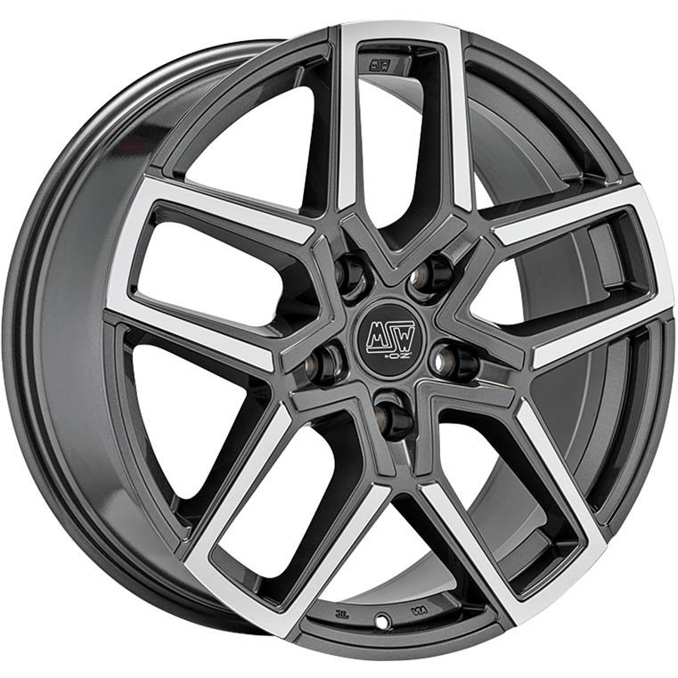 Diski R20 5x114.3 J8.5 ET45 MSW 52 Gloss Gun Metal Full Polished