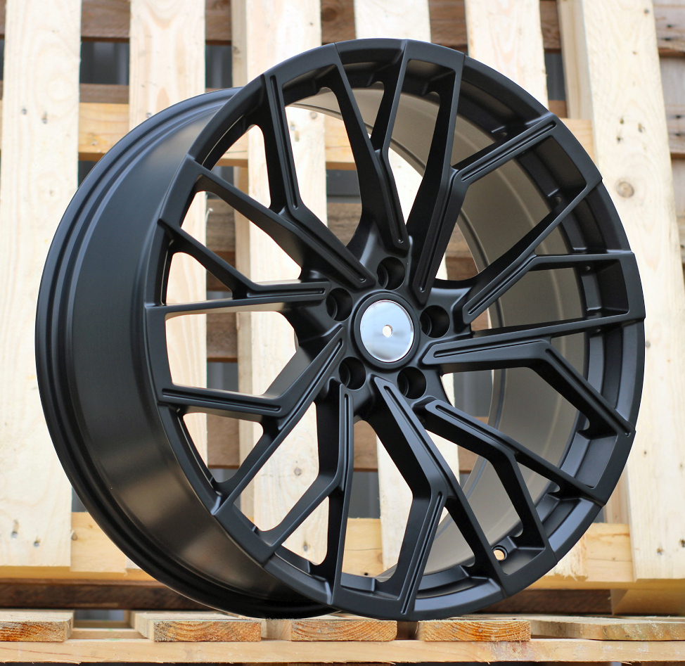 Diski R19 5x112 J8.5 ET40 RACINGLINE F760 AUDI Black Half Matt (Hybrid Forged)