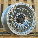 Diski R17 5×150 J8.5 ET25 RACINGLINE FBX357 4X4 Silver Polished (Hybrid Forged)