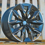Diski R21 5×112 J10.5 ET44 RACINGLINE H3447F BMW Black Polished (Rear+Front) (Hybrid Forged)