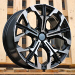 Diski R18 5×112 J8 ET27 RACINGLINE H3457F BMW Black Polished (Hybrid Forged)