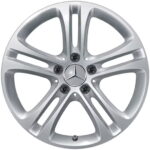 DISKI Mercedes OEM R17 5×112 J6.5 ET44/66.6 A1774010400 Silver
