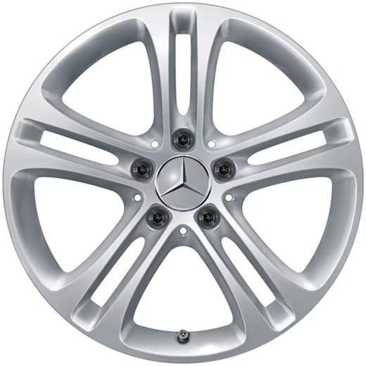 DISKI Mercedes OEM R17 5×112 J6.5 ET44/66.6 A1774010400 Silver