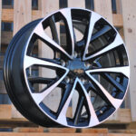 Diski R17 5×114.3 J7.5 ET40 RACINGLINE H3320F LEXUS Black Polished (Hybrid Forged)