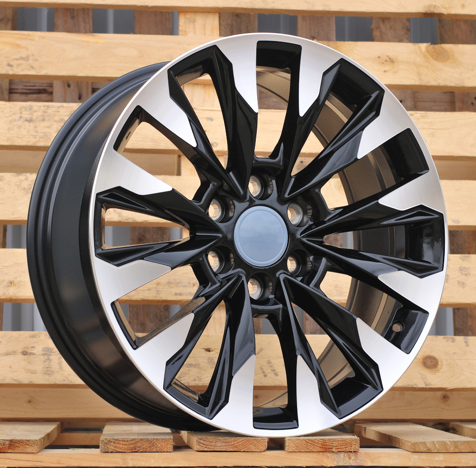 Diski R20 5x150 J8.5 ET58 RACINGLINE Y0185 TOYOTA Black Polished (Hybrid Forged)