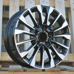 Diski R16 5×110 J6.5 ET40 RACINGLINE B1370 FIAT Black Polished