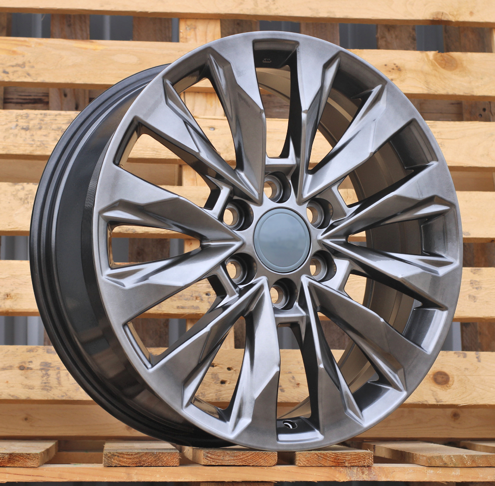 Diski R18 6x139.7 J8 ET25 RACINGLINE Y0185 TOYOTA Black Polished (Hybrid Forged)