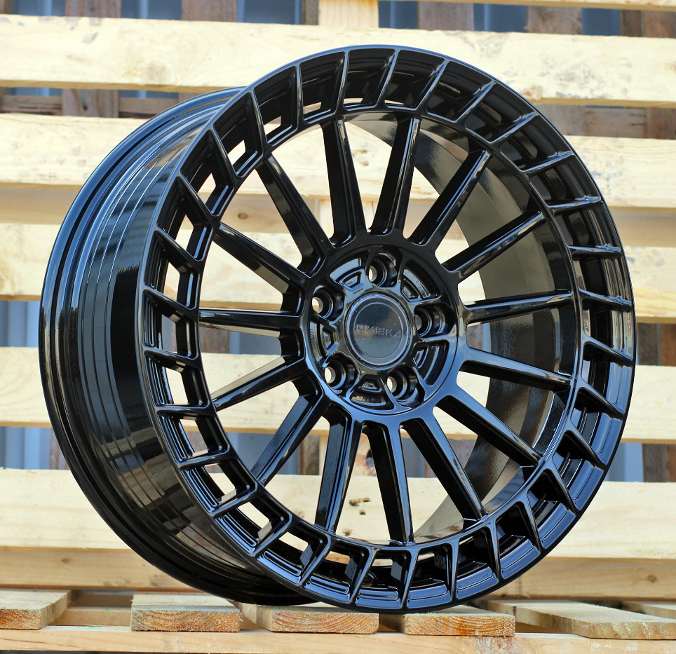 Diski R19 5x112 J8.5 ET42 RACINGLINE HF2103A Black (Hybrid Forged)