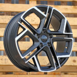 Diski R18 5×112 J7.5 ET40 RACINGLINE Y1243 VW Black Polished Half Matt (Hybrid Forged)