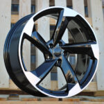 Diski R20 5×112 J8.5 ET40 RACINGLINE FBX390 AUDI Black Polished (Hybrid Forged)