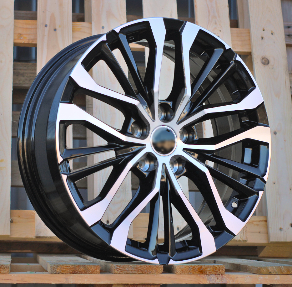 Diski R18 5x114.3 J7 ET35 RACINGLINE H3272F TOYOTA Black Polished (Hybrid Forged)