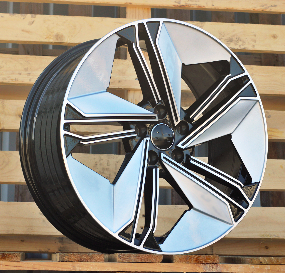 Diski R19 5x112 J8.5 ET35 RACINGLINE FBX334 AUDI (SSBL) (Hybrid Forged)