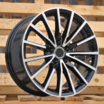 Diski R18 5×112 J8 ET31 RACINGLINE B5246 AUDI Black Polished