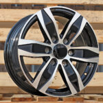 Diski R16 6×130 J7 ET50 RACINGLINE YF6153 MERCEDES Black Polished (Hybrid Forged)