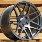 DISKI Haxer HX022 R19 5×120 J9/10 ET30 Gun Metal Half Matt (2+2)