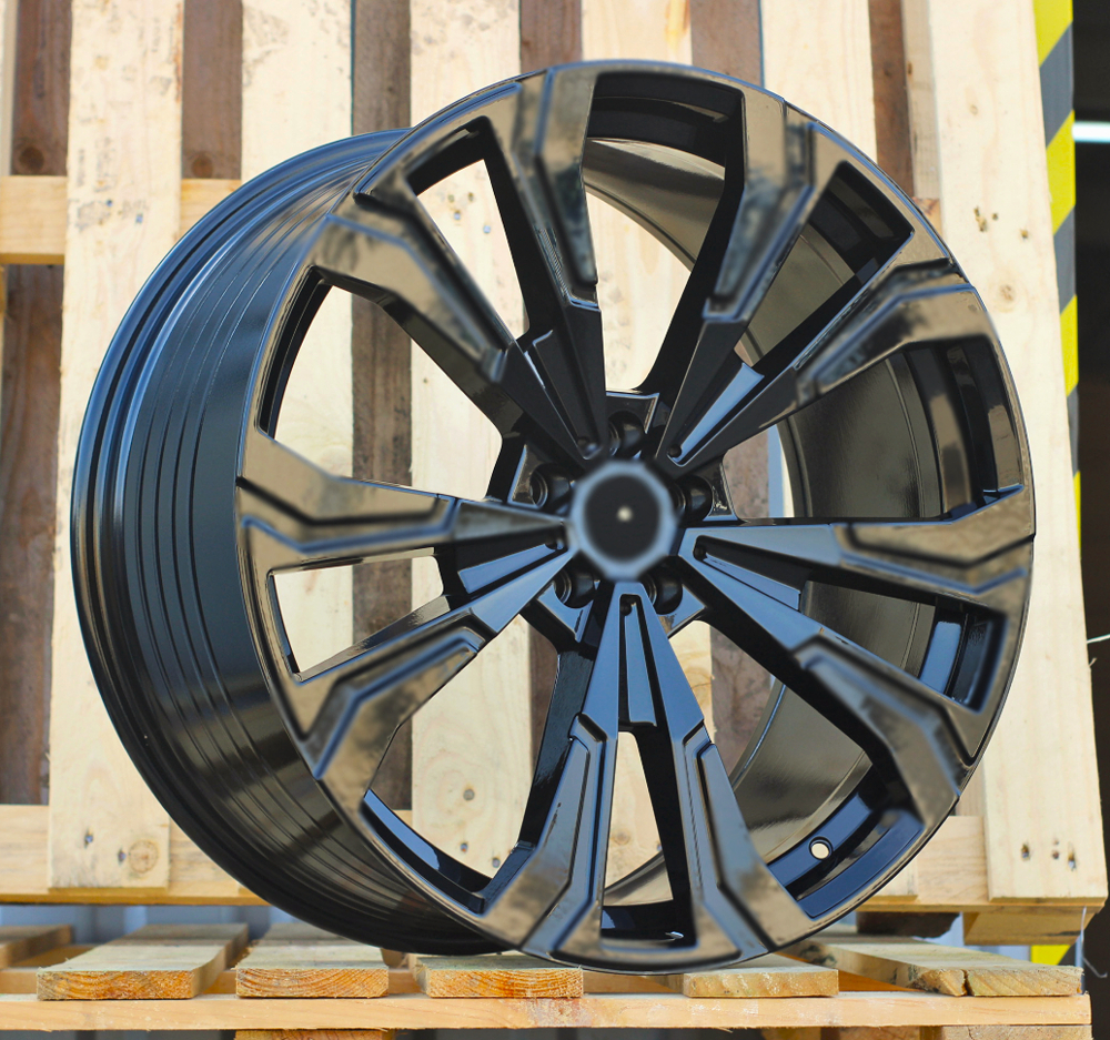 Diski R22 5x112 J9.5 ET32 RACINGLINE FBX307 BMW Black (Rear+Front) (Hybrid Forged)