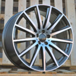 Diski R22 5×112 J11.5 ET47 RACINGLINE H3524F MERCEDES Grey Polished (Rear+Front) (Hybrid Forged)