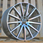 Diski R21 5×112 J10 ET44 RACINGLINE H3524F MERCEDES Grey Polished (Rear+Front) (Hybrid Forged)