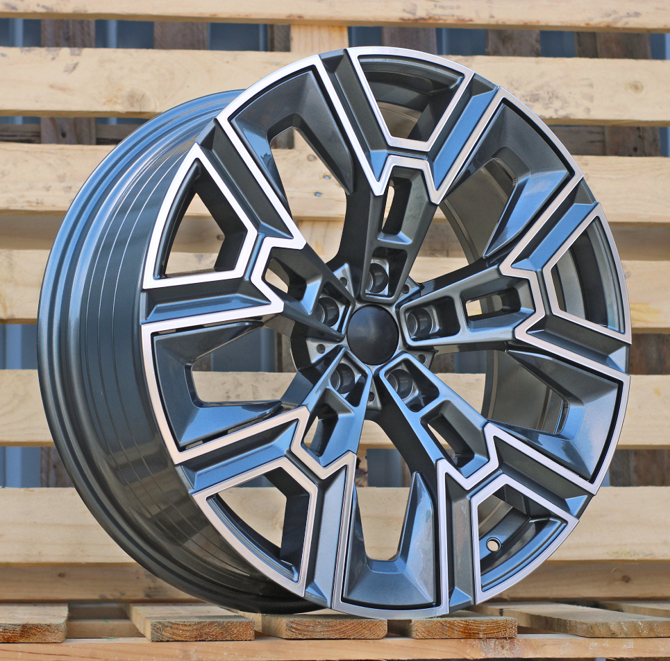 Diski R20 5x112 J8.5 ET25 RACINGLINE HF5220 BMW Grey Polished (Rear+Front) (Hybrid Forged)