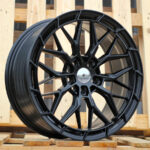 Diski R18 5×108 J8 ET40 RACINGLINE FBX384 Black Half Matt (Hybrid Forged)