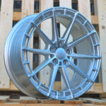 Diski R19 5×112 J8.5 ET40 HAXER HX019F Silver Polished Half Matt (Hybrid Forged)