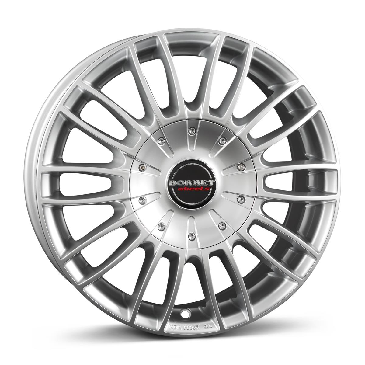 Diski R17 5x120 J7.5 ET55 Borbet CW3 sterling silver