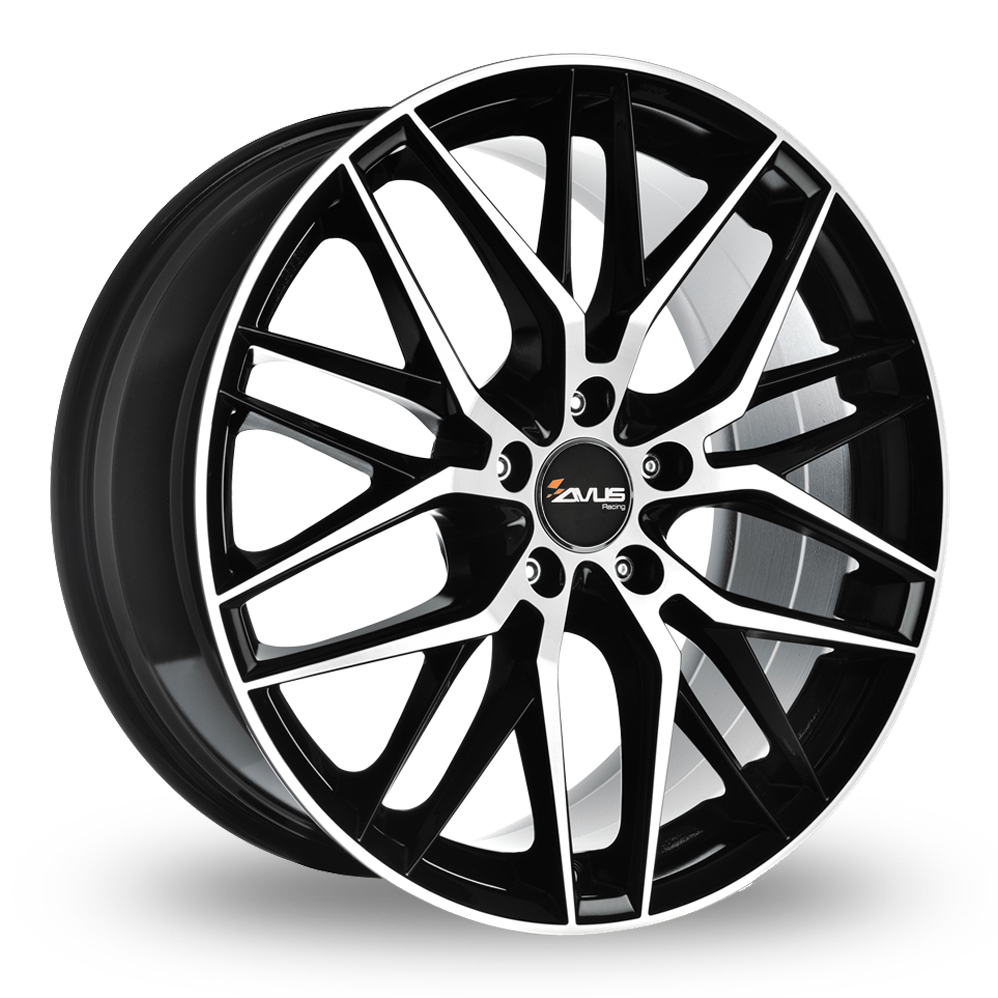 Diski R18 5x120 J8 ET45 Avus AF19 Black Polished