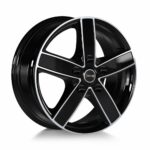 Diski R17 5×118 J7 ET62 Avus AC-V51 Black Polished