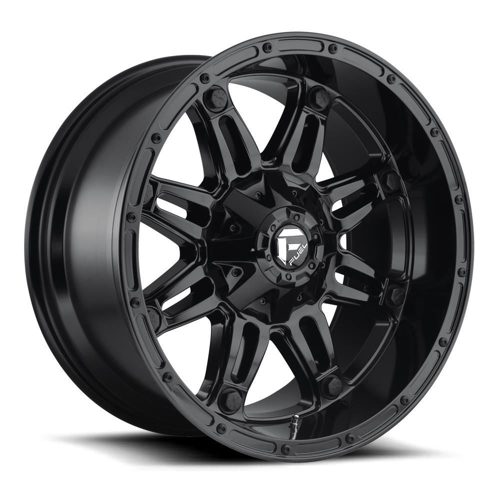 Diski R20 6x139.7 J9 ET1 Fuel D625 Hostage Gloss Black