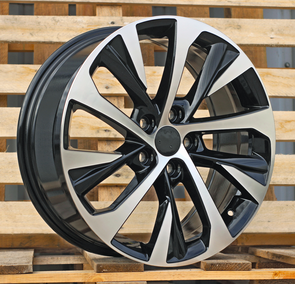 Diski R18 5x114.3 J7.5 ET40 RACINGLINE B5757 LEXUS Black Polished