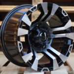 Diski R15 5×114.3 J8 ETM10 RACINGLINE BK859 4X4 Black Polished