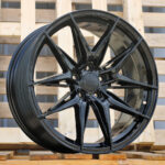 Diski R19 5×112 J8.5 ET25 HAXER HX036 Black (Hybrid Forged)