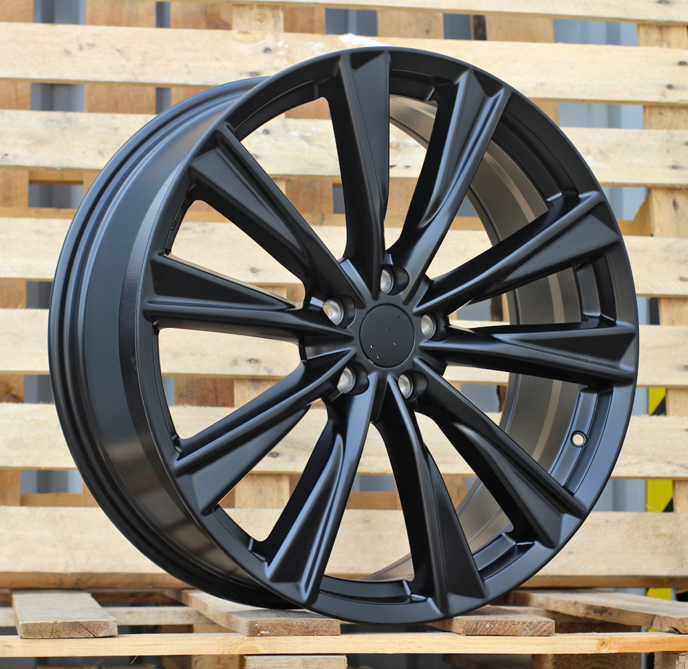 Diski R21 5x114.3 J8 ET40 RACINGLINE H3202F LEXUS Black Half Matt (Hybrid Forged)