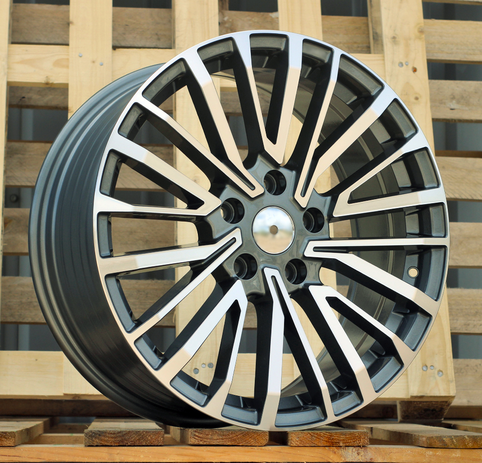 Diski R18 5x120 J8 ET50 RACINGLINE B1515 VW Grey Polished (Hybrid Forged)