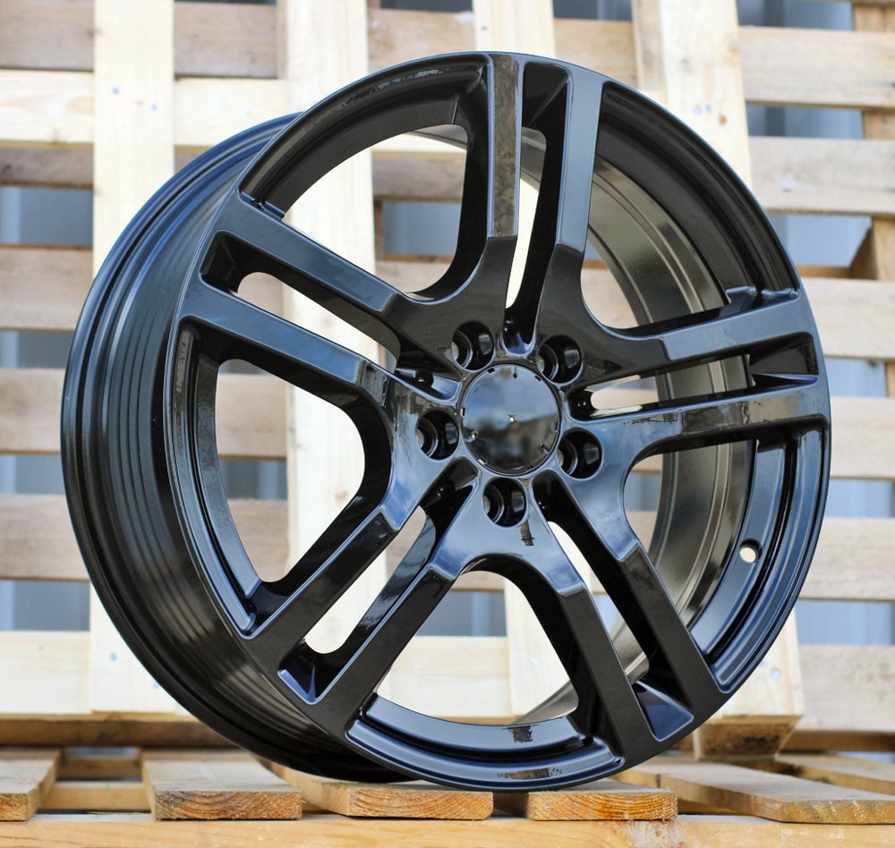 Diski R18 5x112 J7.5 ET53 RACINGLINE FBX440 MERCEDES Black (Hybrid Forged)